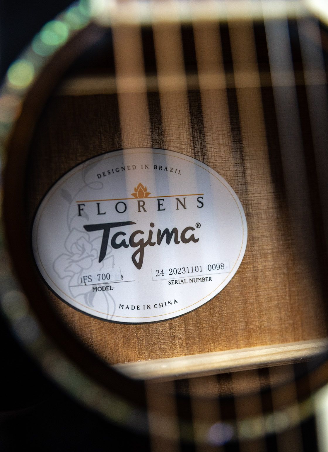 Acoustic Electric Guitar Tagima Florens FS-700 Jumbo