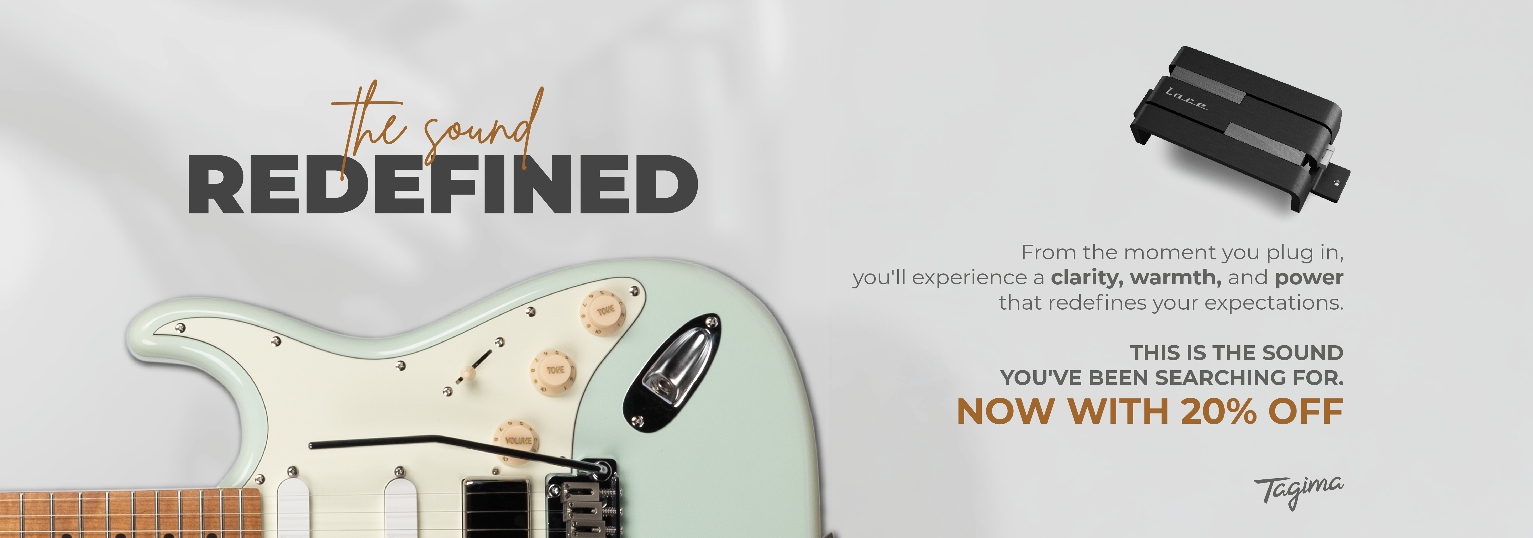 Tagima Signature Sticker Tagima Guitars USA