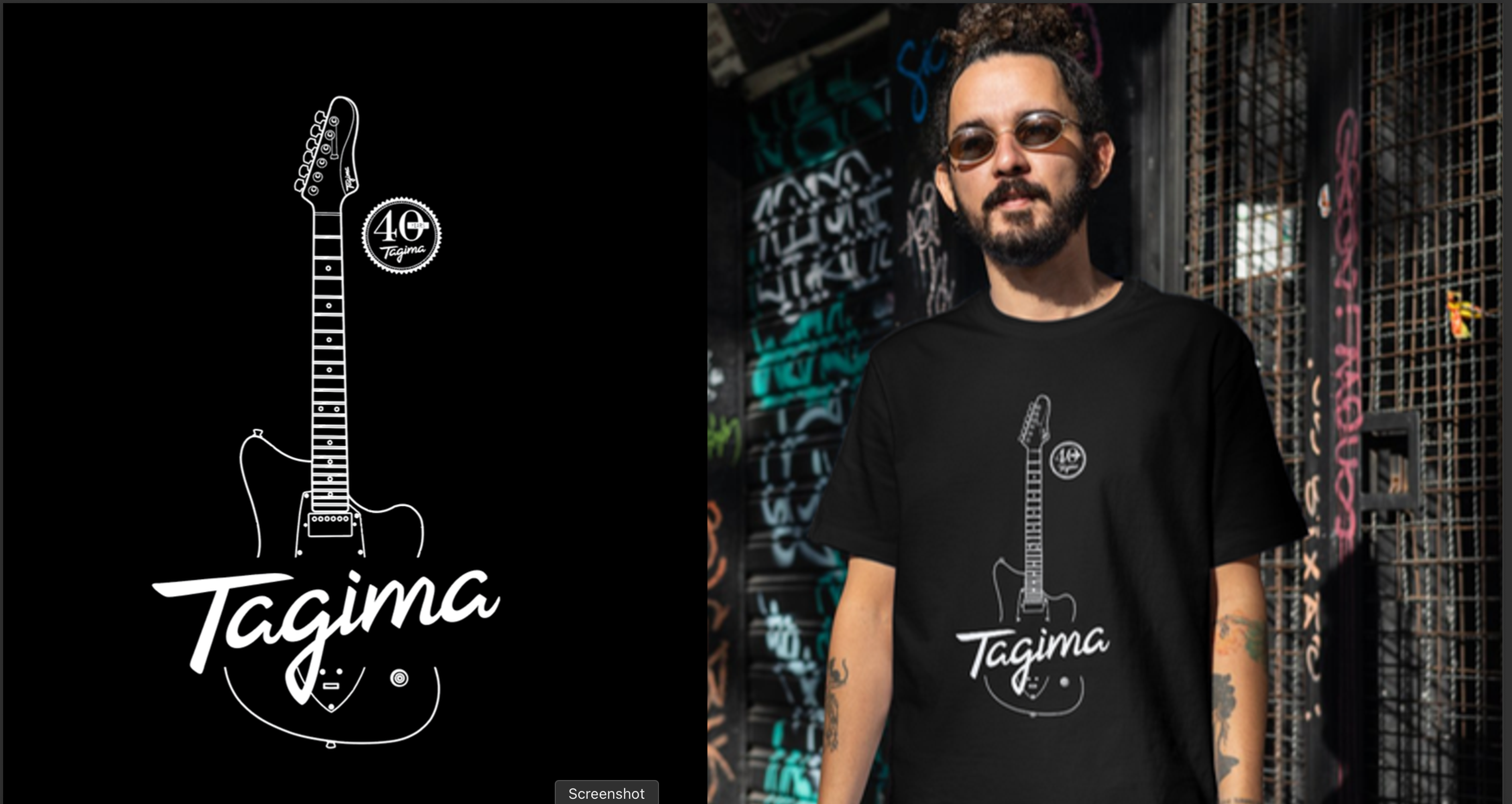 Tagima Signature Sticker Tagima T-Shirt